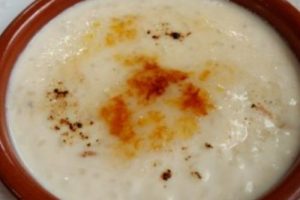 POSTRE ARROZ CON LECHE